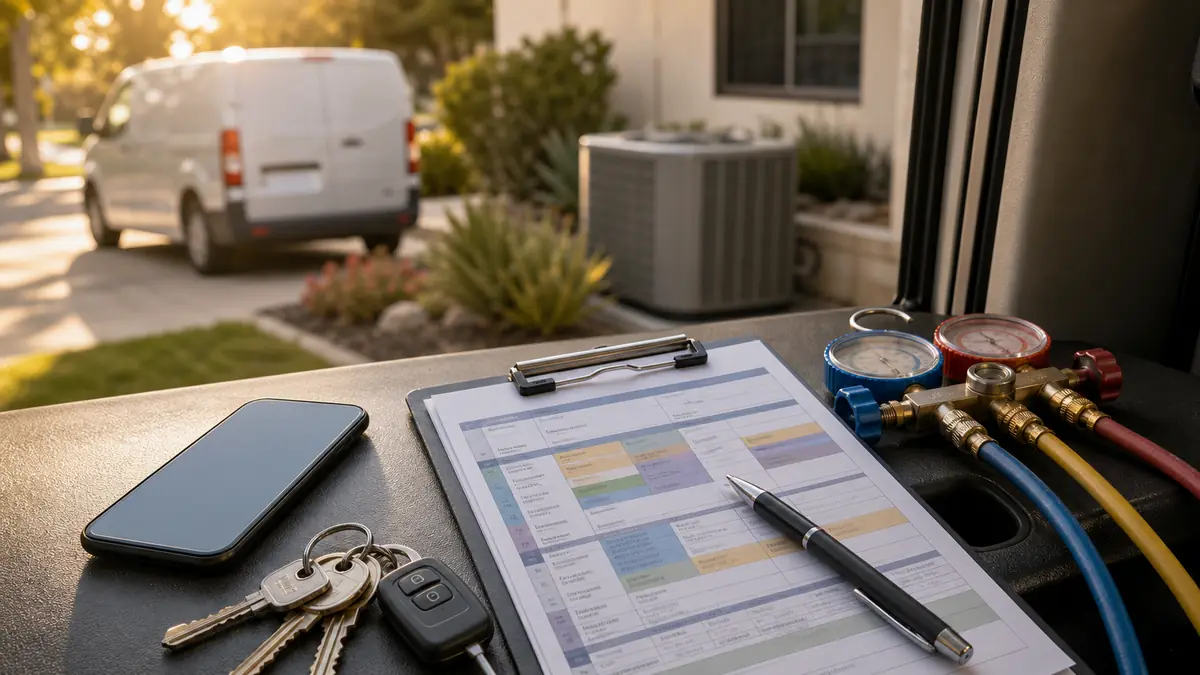 Booking Trane HVAC service for a West Covina home